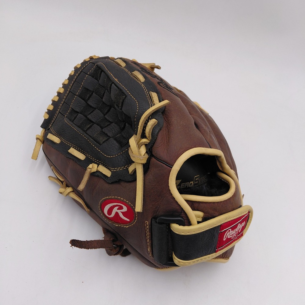 Rawlings RBG36BC 12.5" LHT Baseball Glove Brown Black Leather